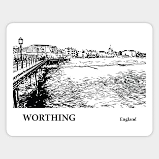Worthing England Magnet